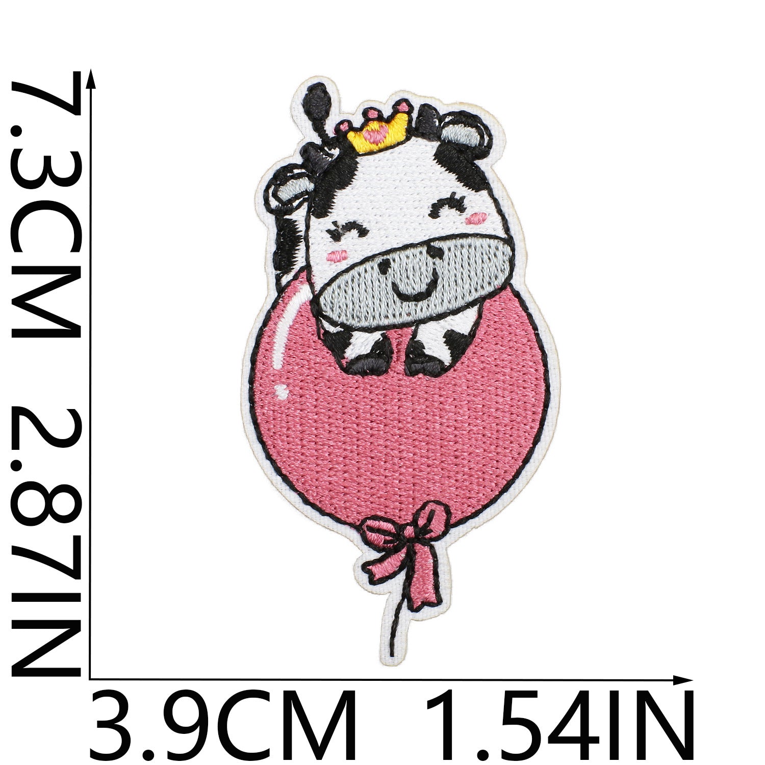 Wholesale Mother Cow Embroidery Cloth Patches